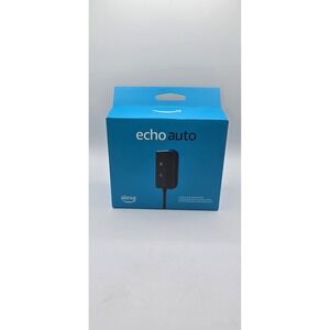 Amazon Echo Auto (2nd Gen) Bluetooth Hands-Free Alexa Car Charger w/ Mic Button